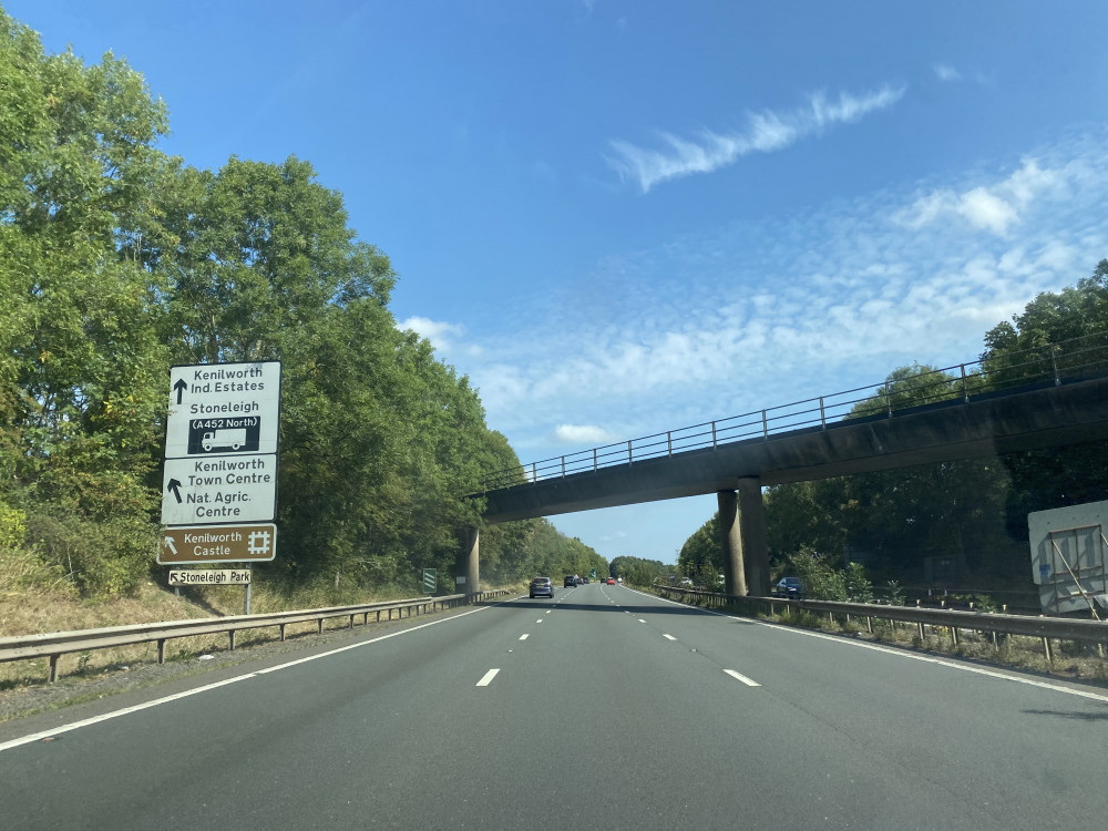 There has been a crash on the A46 this morning (image by Nub News)