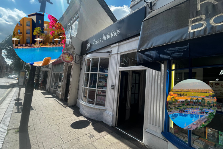 7 Seas Holidays is located in 45 Victoria Rd, Surbiton KT6 4JL (Credit: Tilly O'Brien/7Seas Holidays)