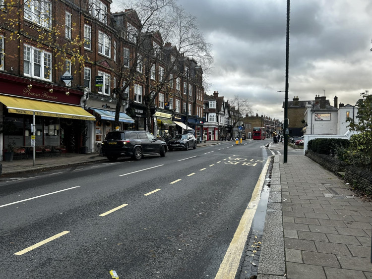 The man committed a number of offences on Teddington's Broad Street (Credit: Tilly O'Brien)