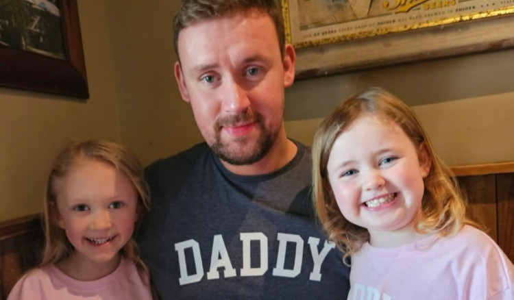 Thousands of pounds has been raised for terminally ill father-of-three, Mike Turner (Credit: Supplied)