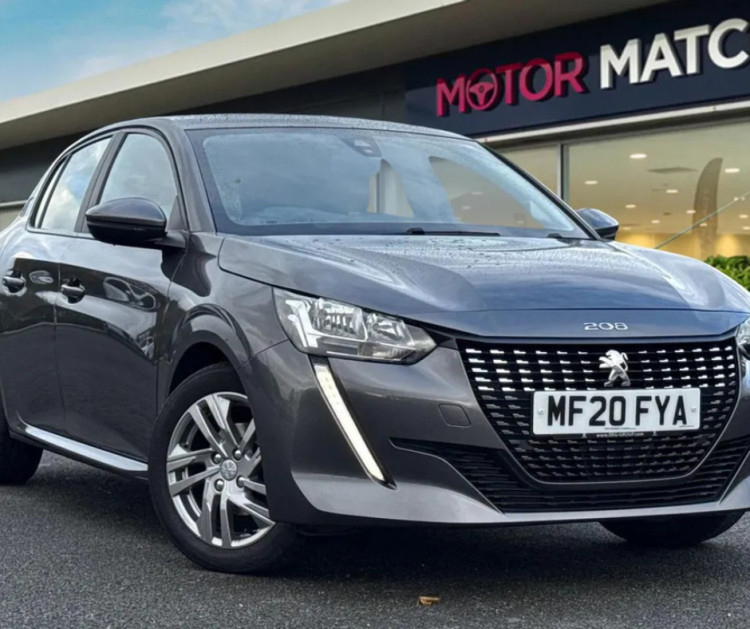 This used PEUGEOT 208 can be a very attractive choice for many buyers (Swansway)
