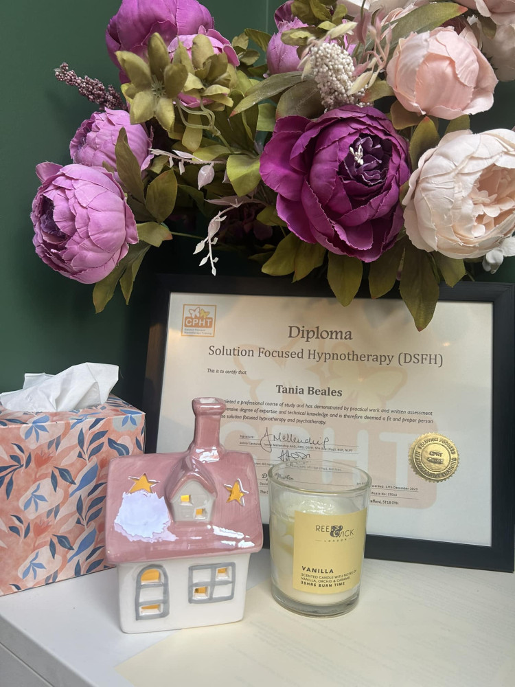 Tania Beales runs Holly Blue Hypnotherapy based in Sandbach. (Photo: Tania Beales) 