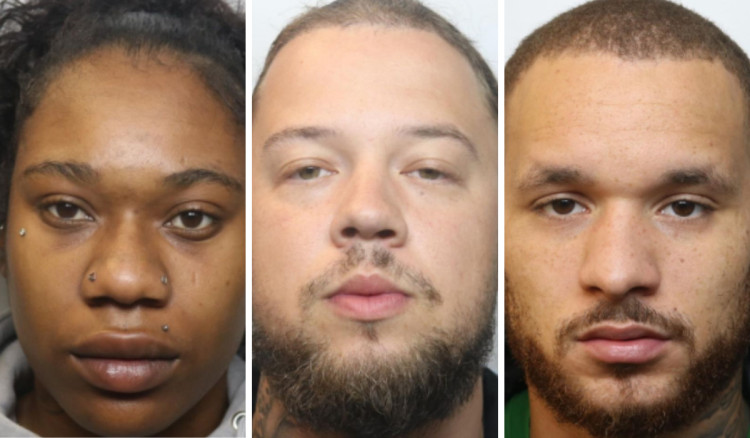 Shasha Clarke, Aaron Jackson and Kobie Rowe (Credit: GMP)