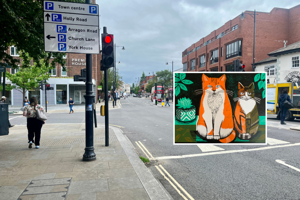 A new group exhibition featuring original and limited edition artworks by artists from across Richmond upon Thames is now showing at Premier House in Twickenham (credit: Nub News & Amanda Ribbans).