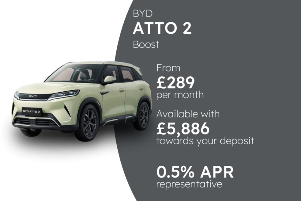 Our Motors Partner at BYD Crewe are delighted to bring you this new BYD.   (Photo: Swansway)