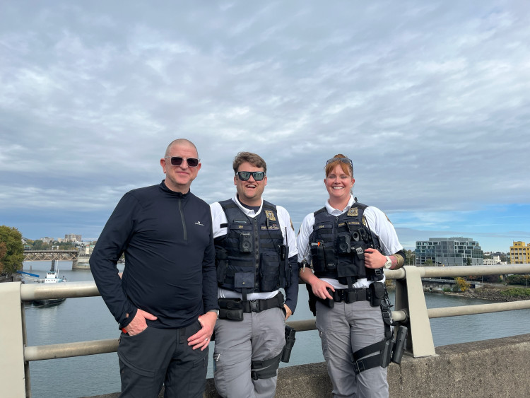 Professor Stott of Keele's School of Psychology, is guiding the response of police in Portland (image via Keele)