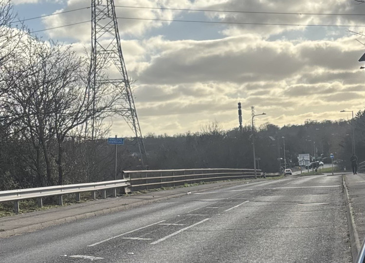 Pilgrims Lane was opened on Tuesday evening.