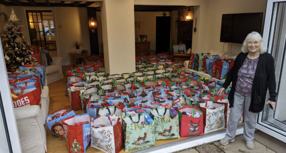 Norma began preparing hampers over 27 years ago (image supplied) 