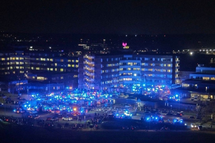 The annual Blue Light Ride was organised to mark the 75th anniversary of the International Police Association (image via Staffordshire Police)