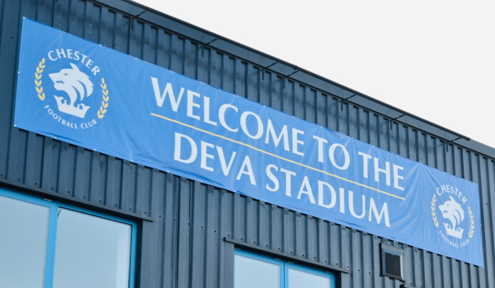 Macclesfield travel to the Deva Stadium to take on Chester FC on Tuesday, December 30 (Credit: Macclesfield FC)
