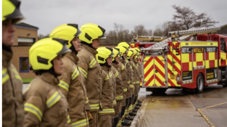 Chief Fire Officer Alex Woodman said: “This occasion marks an important achievement in the careers of our newest firefighters“