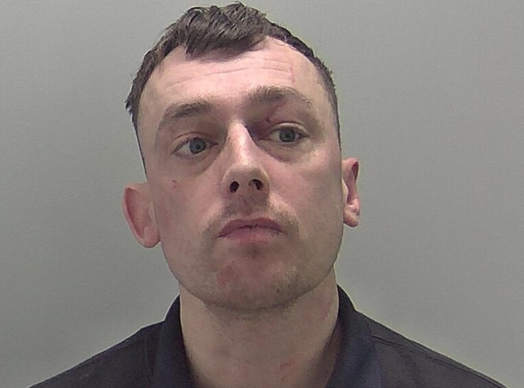 Michael Hardy has been jailed for three years (image via Warwickshire Police)