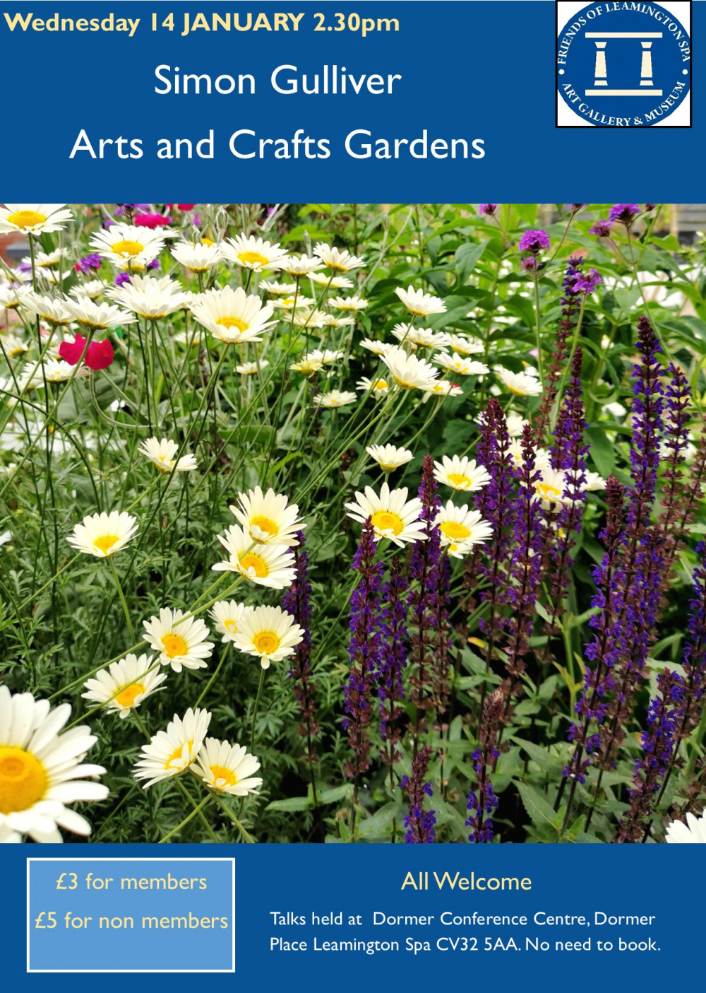 Arts and Crafts Gardens - a talk