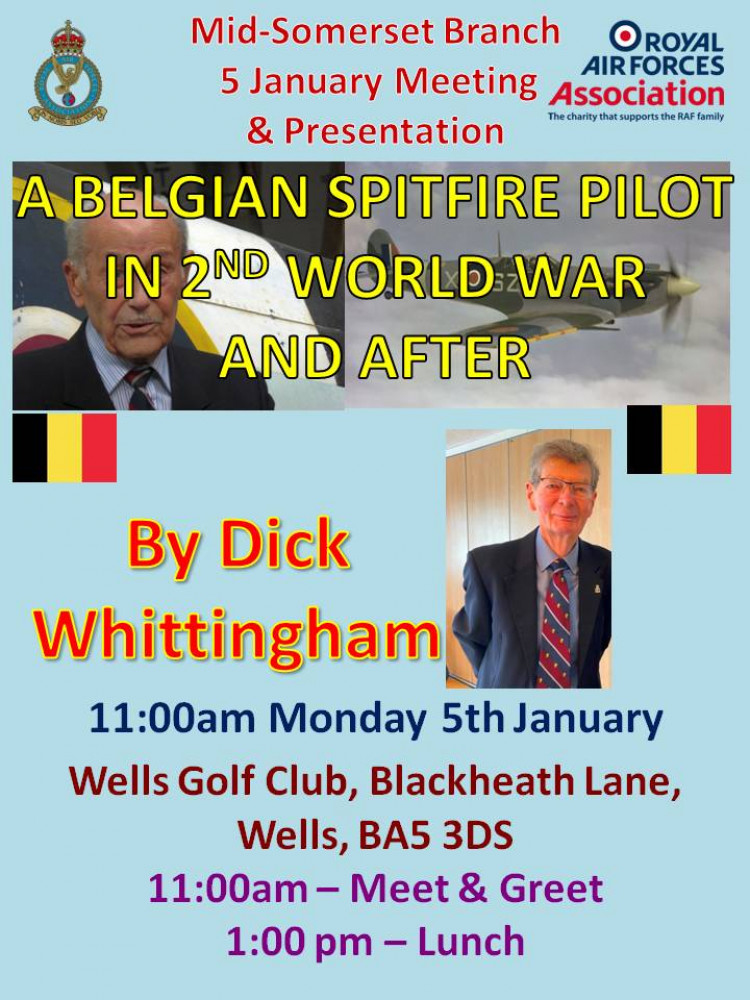“ROYAL AIR FORCES ASSOCIATION MID-SOMERSET BRANCH MEETING