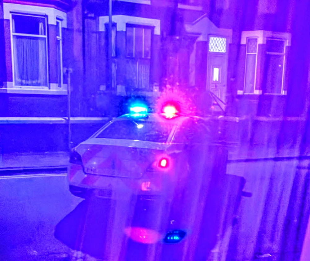 On Christmas Eve, a car crashed into a parked vehicle on Alton Street, with the driver leaving the scene (Photo: David Thomson).