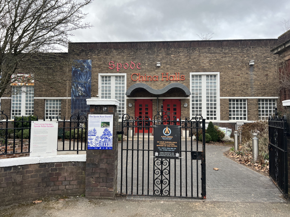 Stoke-on-Trent City Council applied for £10 million of funding for the disused China Halls on the Spode site (image via Nub News)