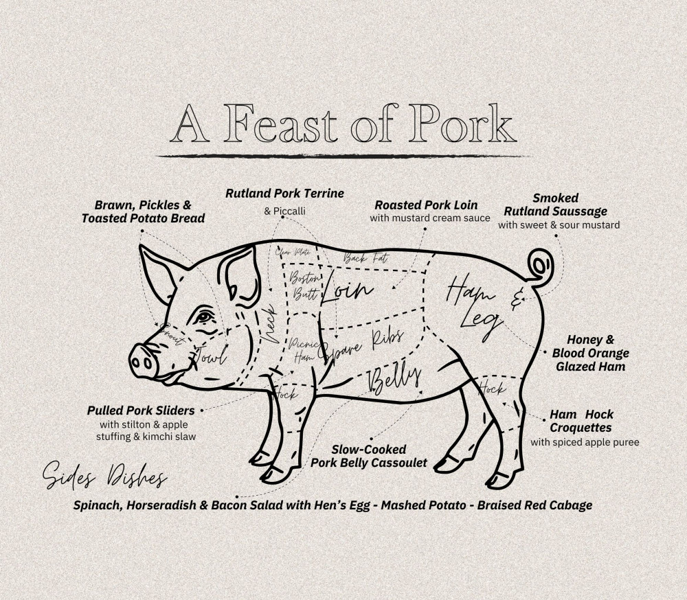 Nose-to-Tail Pork Dining Experience at Rutland Hall