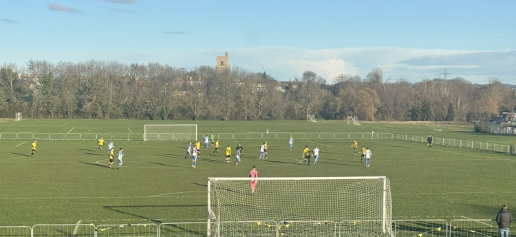 The sun-kissed scene at the Wyldecrest belied the difficulty of a pitch that thawed just enough to play on, then became increasingly hard and bobbly as the cold set in. 