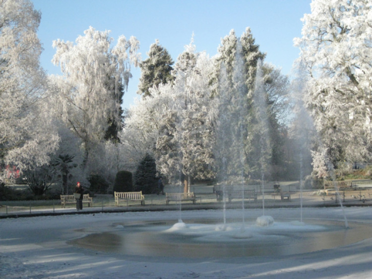 Snow could be coming to Leamington Spa (image by Robin Stott)