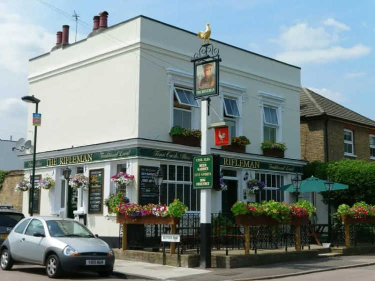The Rifleman is located in 7 Fourth Cross Rd, Twickenham TW2 5EL (Credit: Rifleman Rescue Community)
