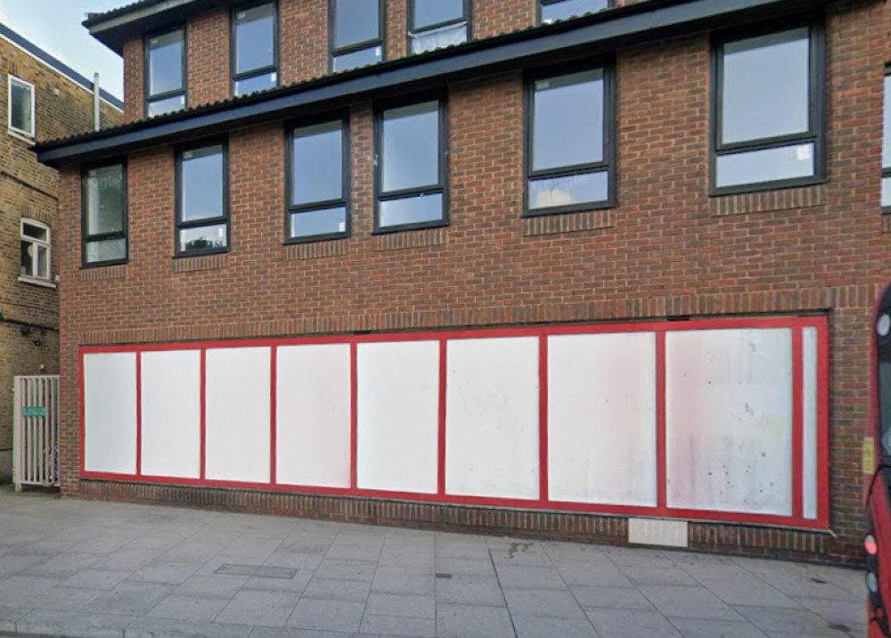 The propsed site is to the rear of 63 - 65 High Street Hampton Hill Hampton TW12 1NH (Image via Google Maps)