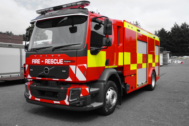 In Wells, a fire destroyed two cars and damaged a nearby property on Tuesday, 6 January 2026. 