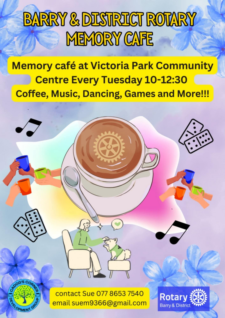 Barry and District Rotary Club. Memory Cafe