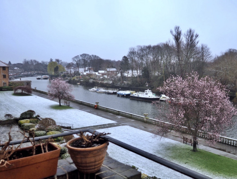 There are warnings of ice this week in Richmond (image by Ruth Wadey)