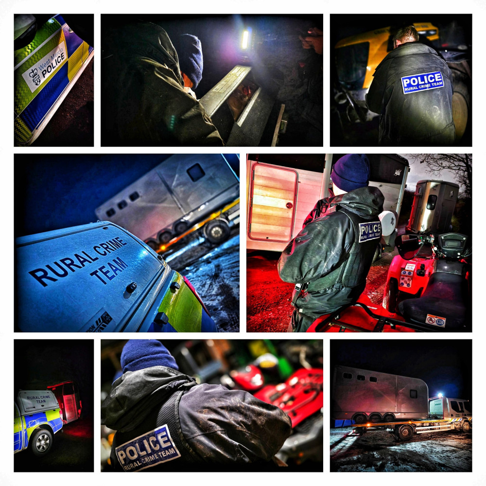 Work by Cheshire Police's Rural Crime Team has led to the recovery of two suspected stolen horse trailers and one stolen quad bike. (Photo: Cheshire Police's Rural Crime Team)