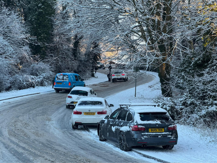Another weather warning has been raised for Crewe, as the snowy and icy conditions continue (Photo: Jonathan White).