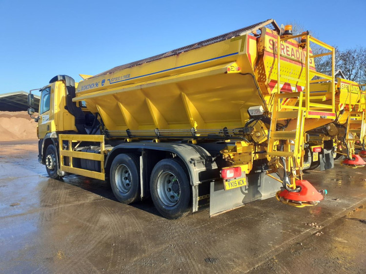 The council's highways service has mobilised its fleet of 16 gritting trucks 25 times so far this winter (Image via: Cheshire West and Chester Council)