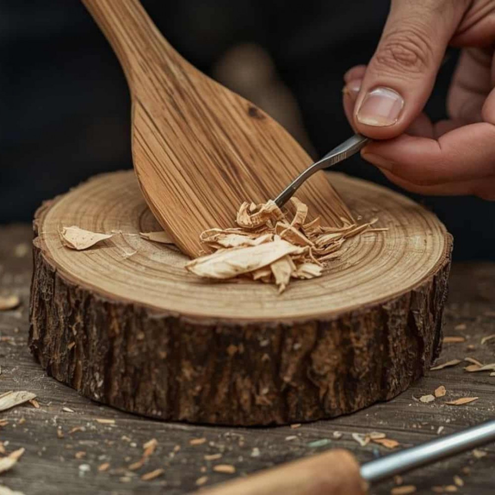 Carve a Spatula: Crafting from Green Wood