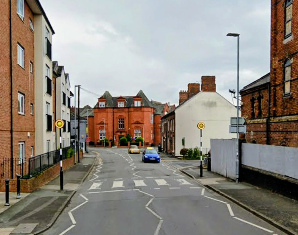 On Sunday 4 January, a woman in her 50s was hit by a motorbike when crossing Flag Lane pedestrian crossing (Photo: Google).