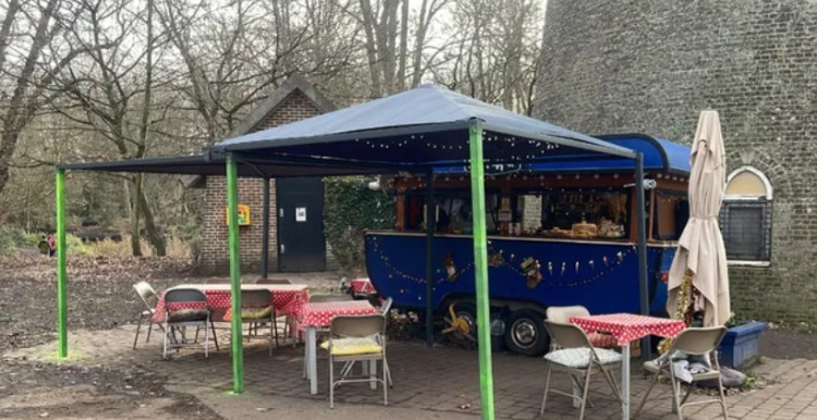 Thirst of all is located in Twickenham's Crane Park at the base of the tower (Credit: Mandy Scott-Johnson)