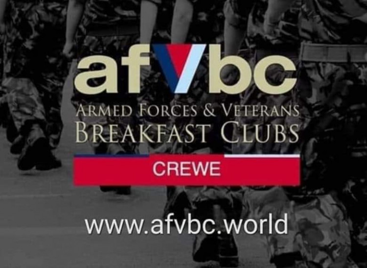 The MOD's Only Official Armed Forces & Veterans Breakfast Club for Crewe