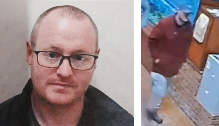 Matthew Armstrong has been caught (images via Avon and Somerset Police)