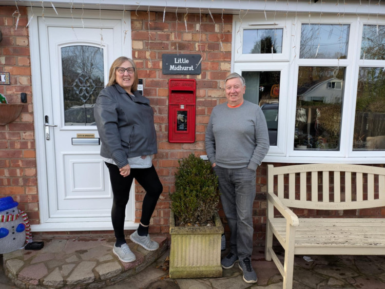 Caroline and Steve Baguley have raised more than £6,000 to date for Mind. (Photo: Nub News)