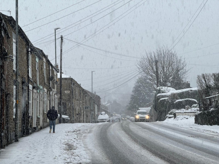 The Met Office has issued a yellow weather warning for snow (Credit: Nub News)
