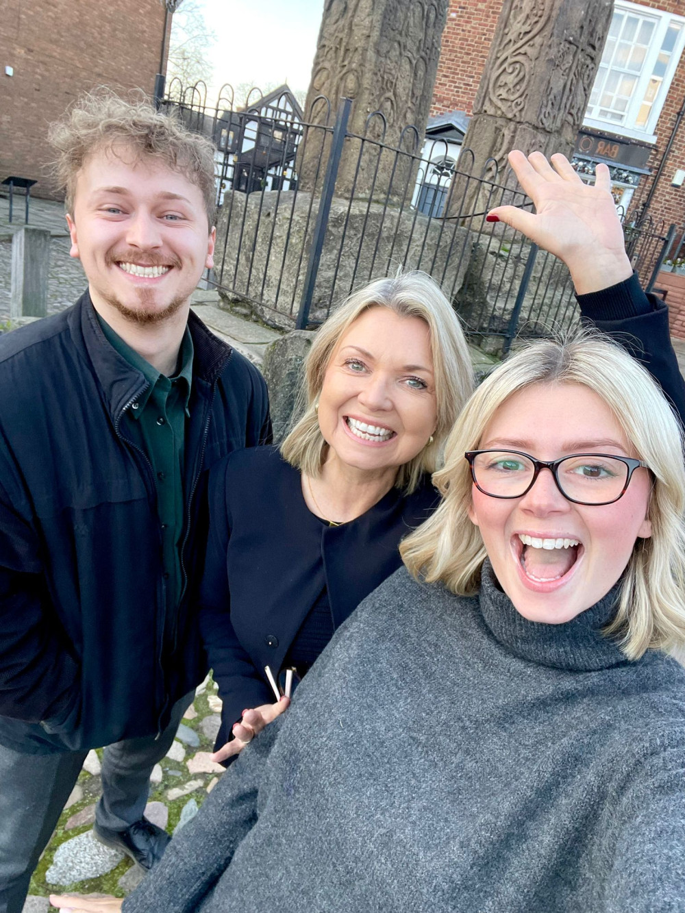 Branch manager Belle Smith far right with some of her staff. (Photo: Stephenson Browne)
