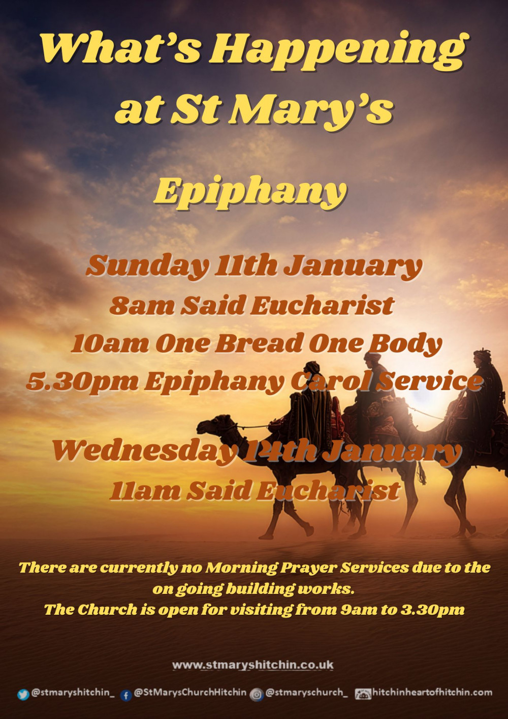 St Mary's Church Services & opening times 