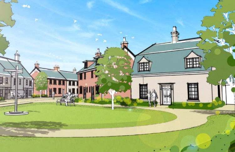 How the homes might have looked.