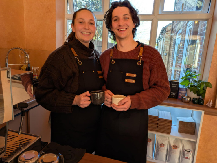 Dev and Kitty who have opened 'Hub and Health' with their family. (Photo: Nub News)