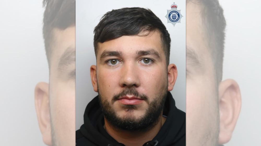 Mason Crozier, 25, of Oak Bank Avenue in Manchester, has been sentenced to over three years in jail (Image - Cheshire Constabulary)