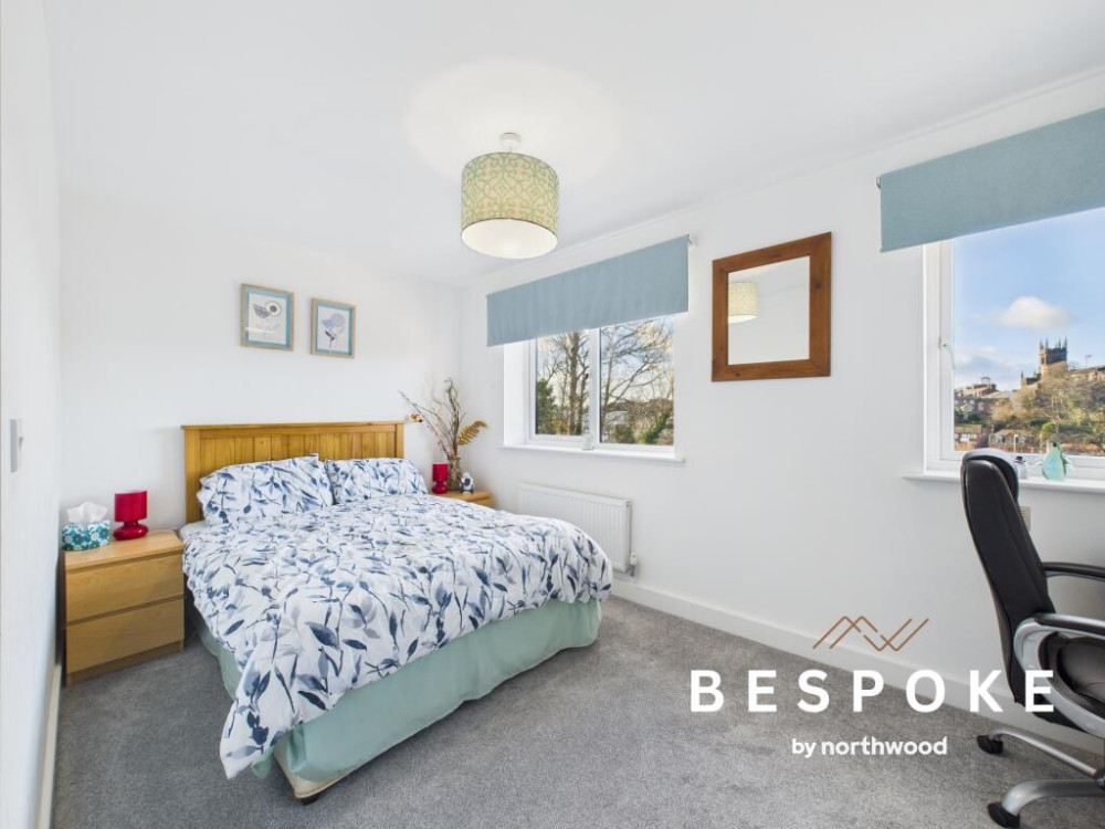 One of three bedrooms (Credit: Bespoke by Northwood)