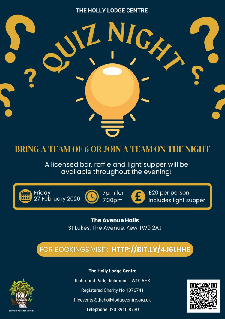 Holly Lodge Annual QUIZ NIGHT