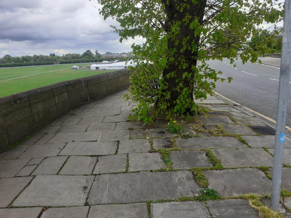 The council’s highways service will relay the old paving (Image via: Cheshire West and Chester Council)