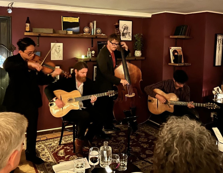 Fidelio Hot Club will perform at St James' Church in Hampton Hill on 30 January (Image supplied)