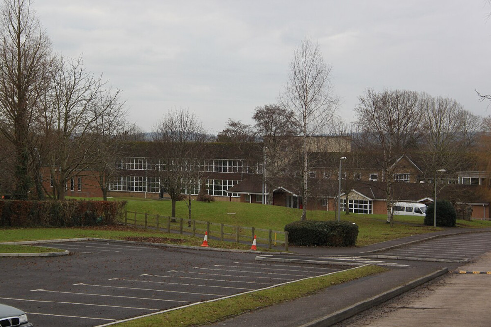 St Dunstan’s School in Glastonbury, where the exam breaches took place (File photo) 