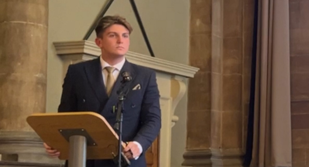 Cllr George Finch and Reform UK have come under fire for a social media post about Cllr Jan Matecki (image by Nub News)