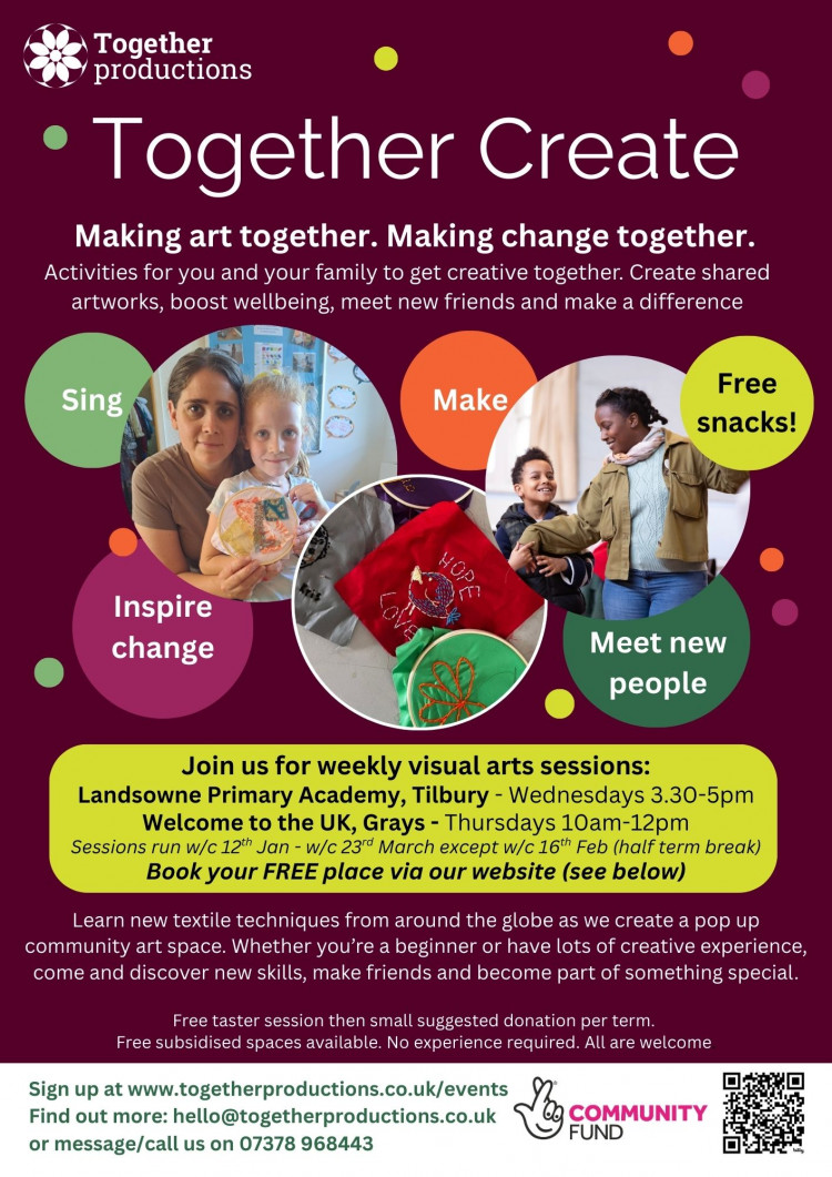 FREE Creative arts sessions for all ages